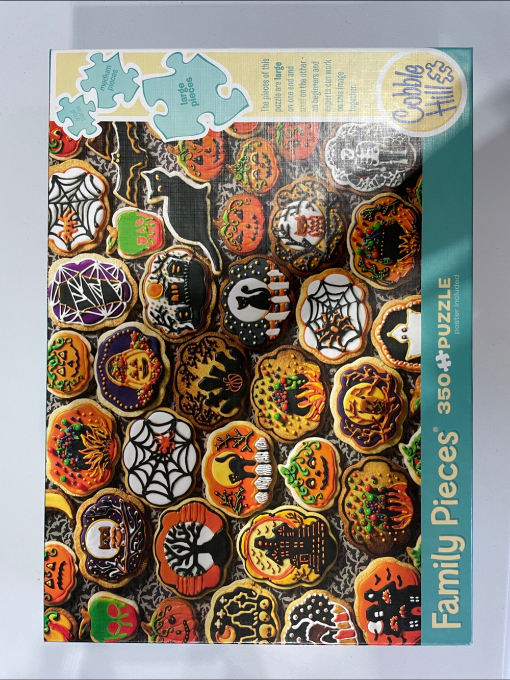 Family Pieces Halloween Cookie Puzzle - 350 Piece